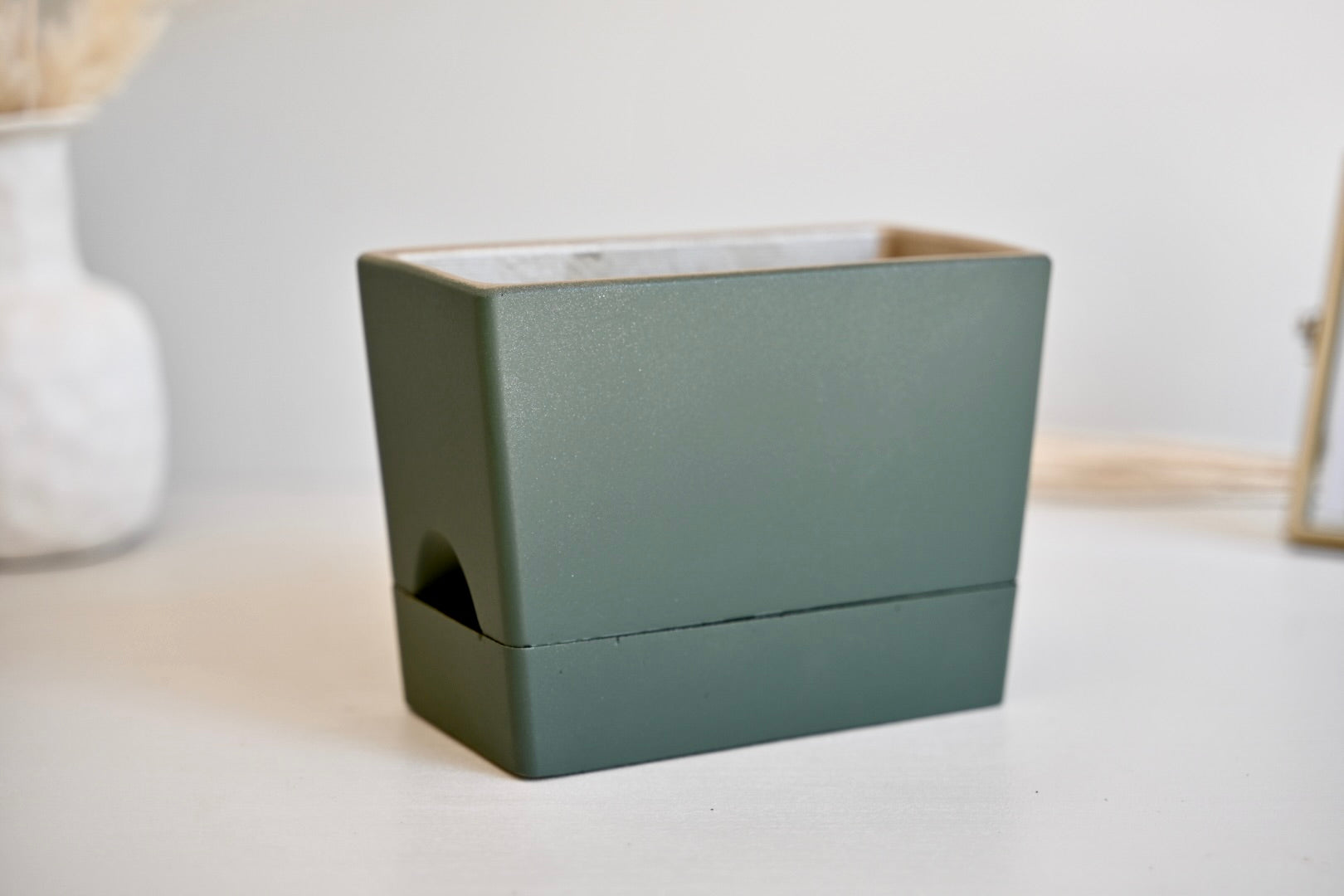 Self Watering Rectangle Planter Box
