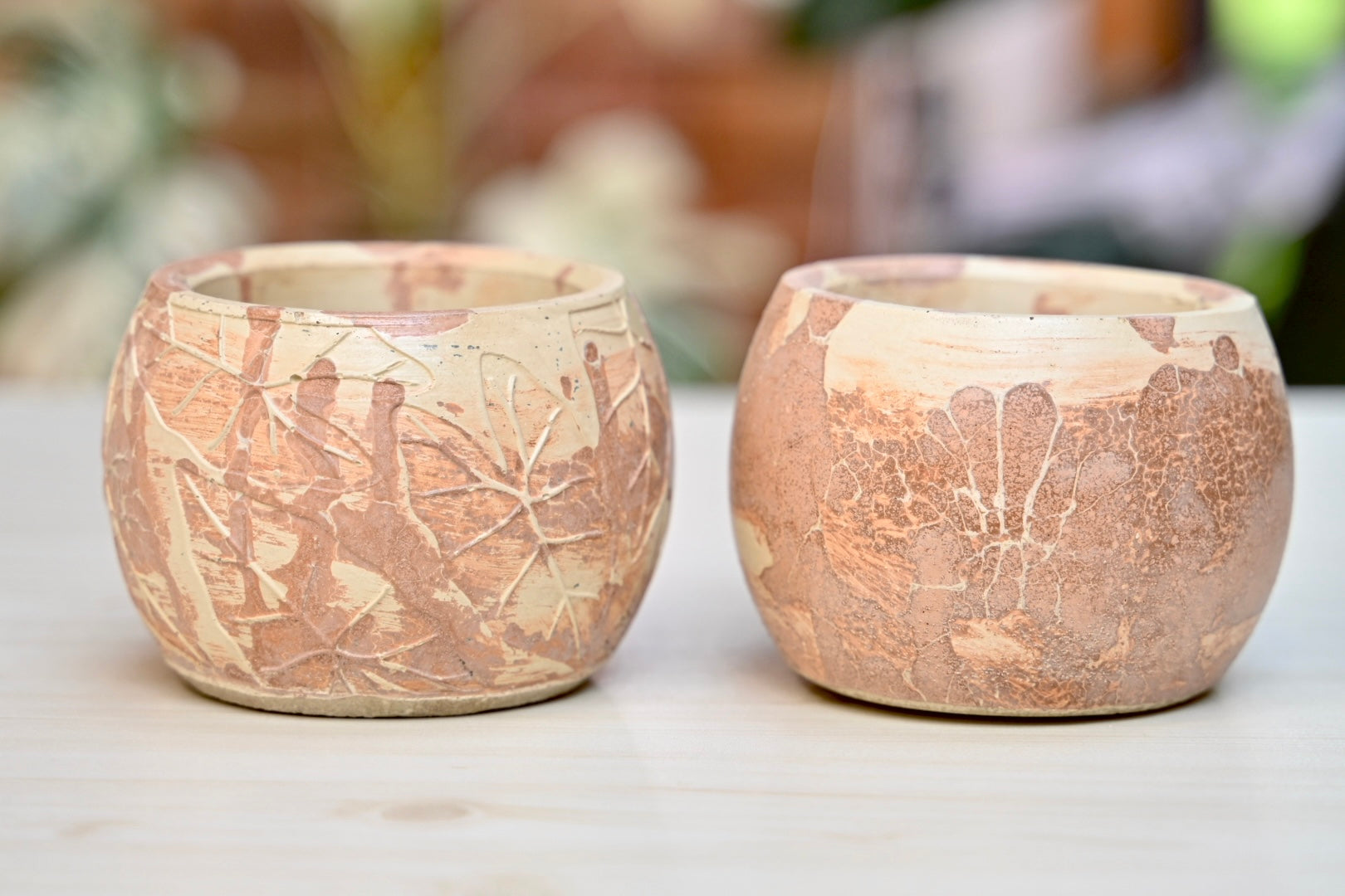 Unique Leaf Bowl Planter