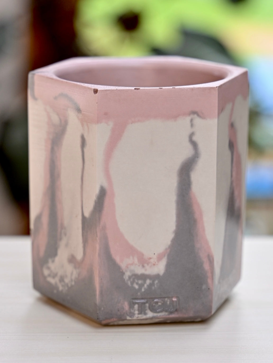 Unique Hexagon Pot